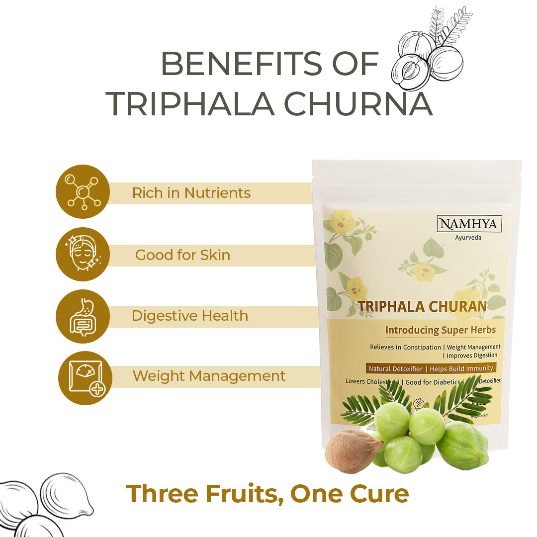 Namhya Triphala Powder to Help Build Immunity (100g x 2) (Pack of 2)