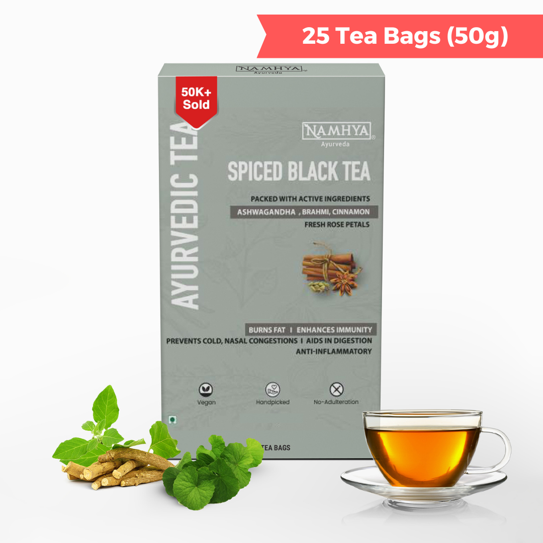 Namhya Spiced Ayurvedic Tea -The Indian Masala Tea with Fresh spices