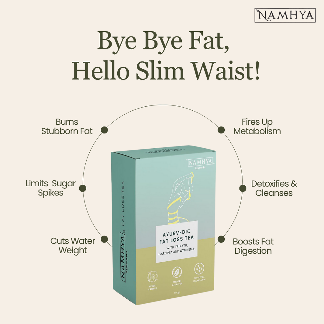 Namhya Ayurvedic Fat Loss Tea | 28-Day Stimulant-Free Metabolic Reset ...