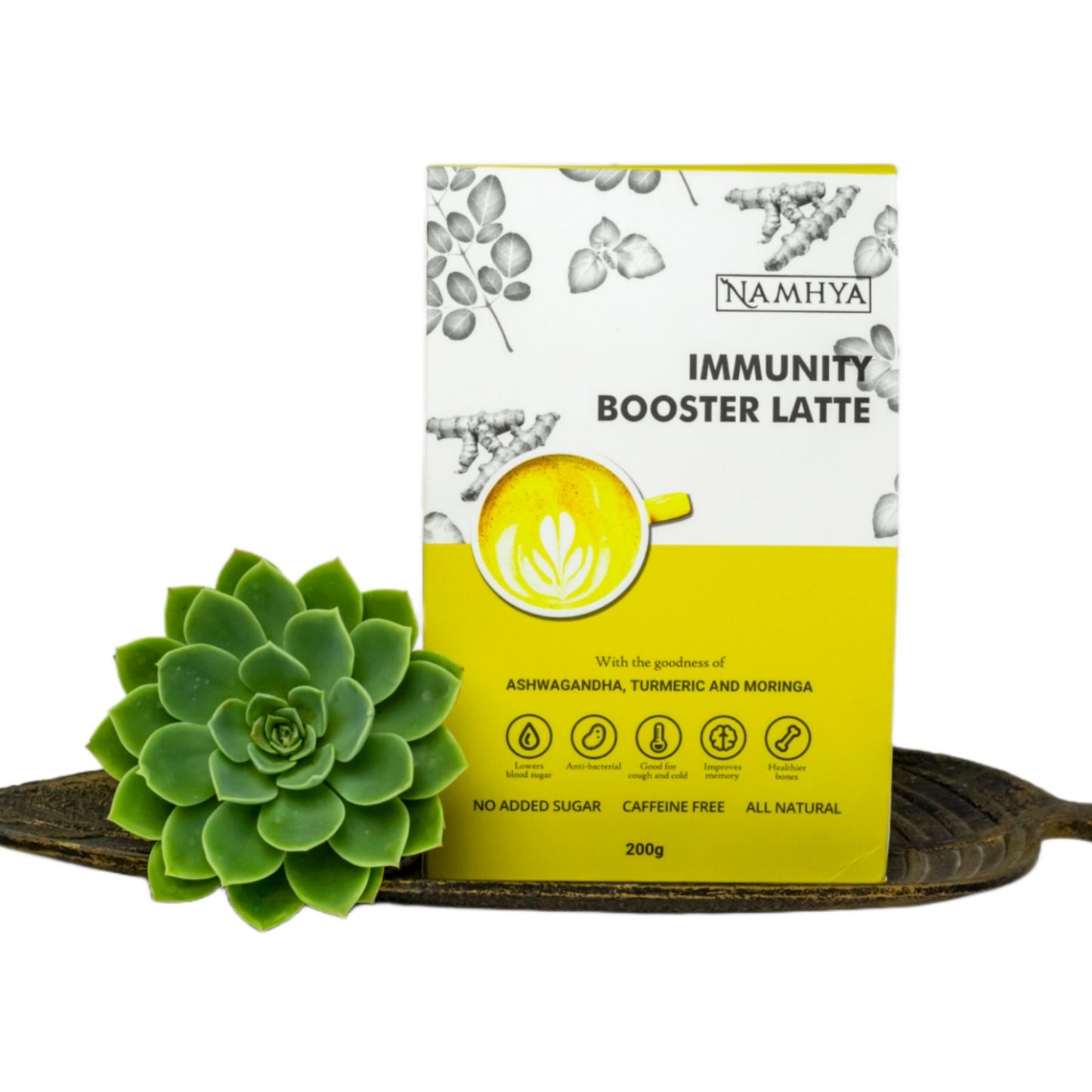 Namhya Immunity Booster Latte with Turmeric & Coconut flakes