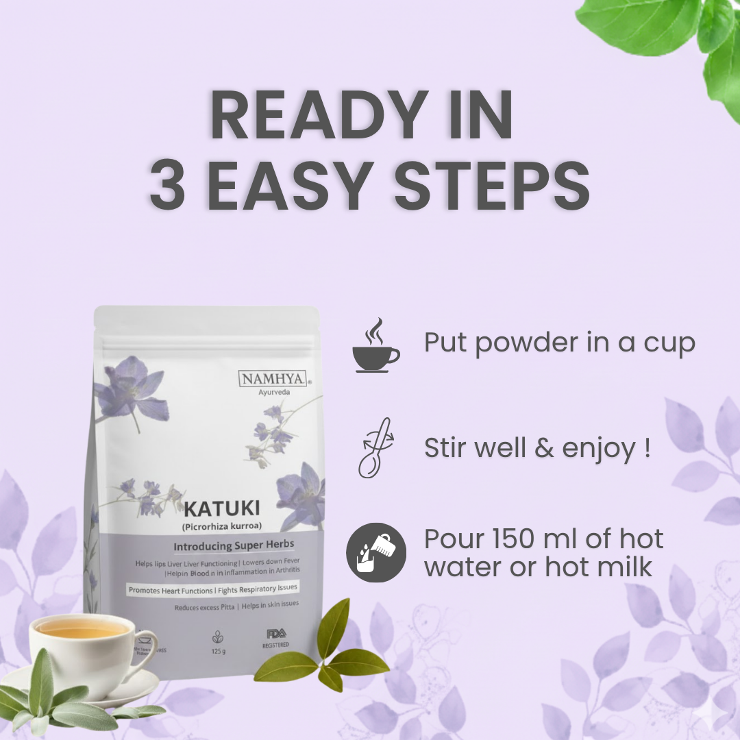 Namhya Katuka (Kutki) Powder (100g) - Liver Issues & Weight Loss