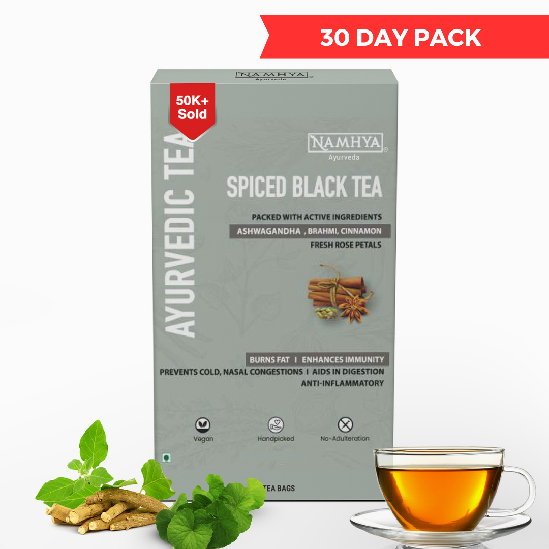Namhya Spiced Ayurvedic Tea -The Indian Masala Tea with Fresh spices