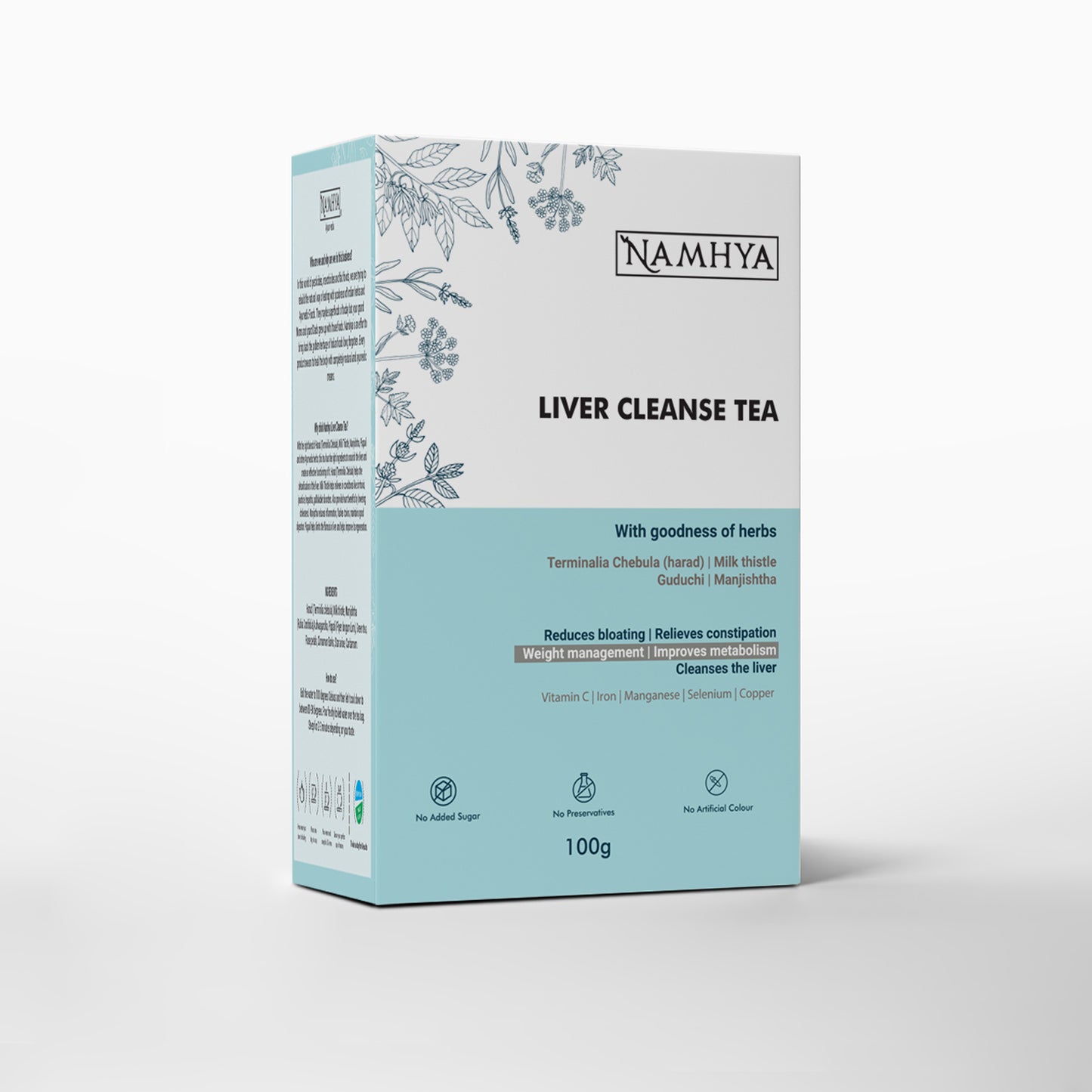 Namhya Liver Cleanse Tea- For Gut issues and Overall Liver health