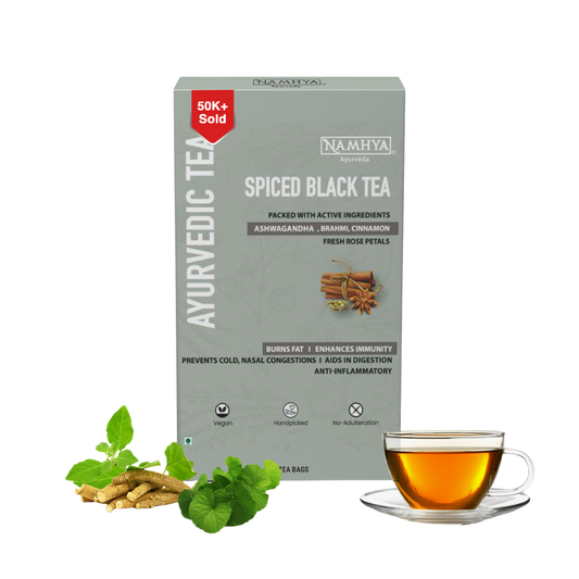 Namhya Spiced Ayurvedic Tea -The Indian Masala Tea with Fresh spices