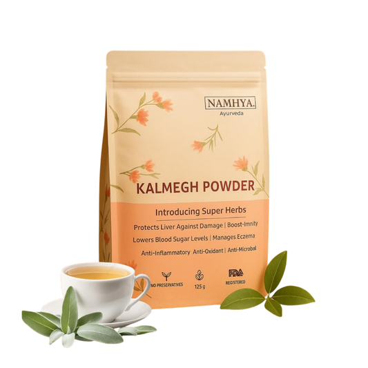 Namhya Kalmegh Plant Powder (Creat) (100g x 2) | 100% Natural to Protect Liver against Damage (Pack of 2)