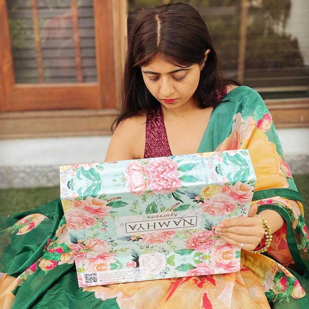 Namhya Diwali Signature Delights Gift Box | 4 Items Gift Set | Rs. 712