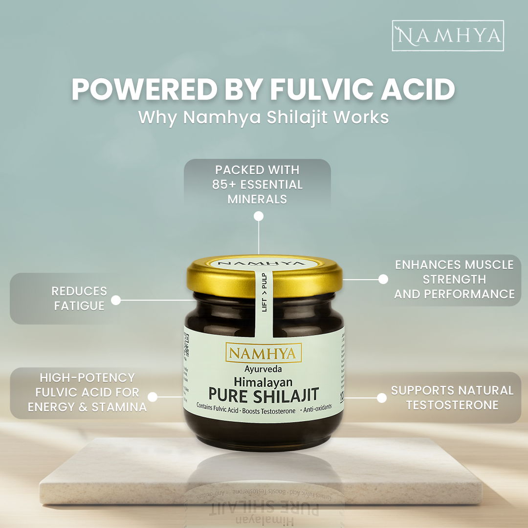 Namhya Original Himalayan Pure Shilajit Resin 20g (Pack of 1)
