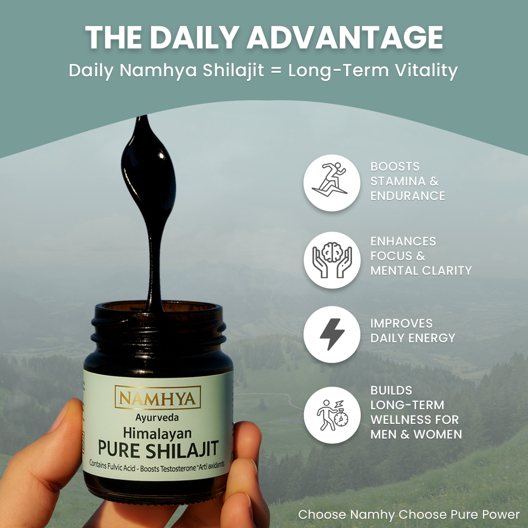 Namhya Original Himalayan Pure Shilajit Resin 20g (Pack of 1)