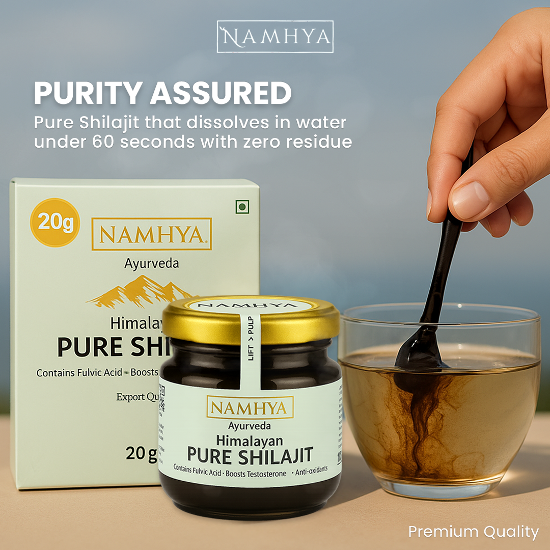 Namhya Original Himalayan Pure Shilajit Resin 20g (Pack of 1)