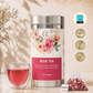 Namhya Rose Tea, rose herbal tea, caffeine free tea, natural rose tea, antioxidant tea, floral herbal tea, wellness tea, 20 tea bags, vegan tea