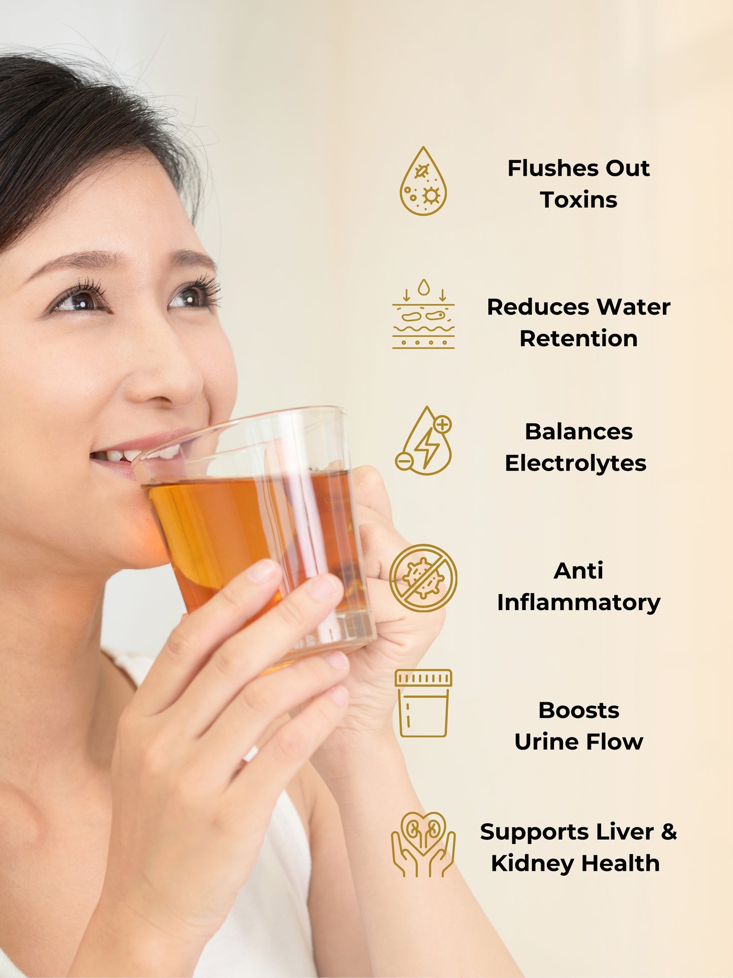 Namhya Kidney Cleanse Tea | 28-Day Ayurvedic Blend for Kidney Detox, Stone Shield & Water-Weight Relief | Sip – Flush – Revive