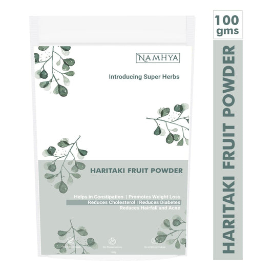 Namhya Haritaki or Harad (100g X 2) - for Good Immunity  and Digestion (Pack of 2)