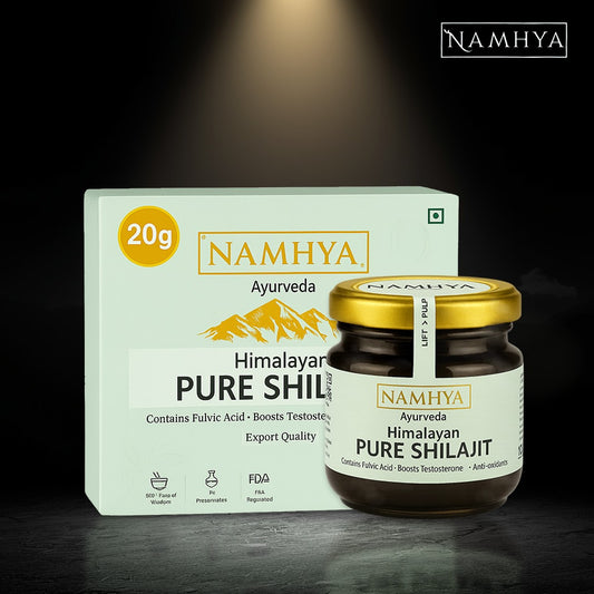 Namhya Original Himalayan Pure Shilajit Resin 20g (Pack of 1)