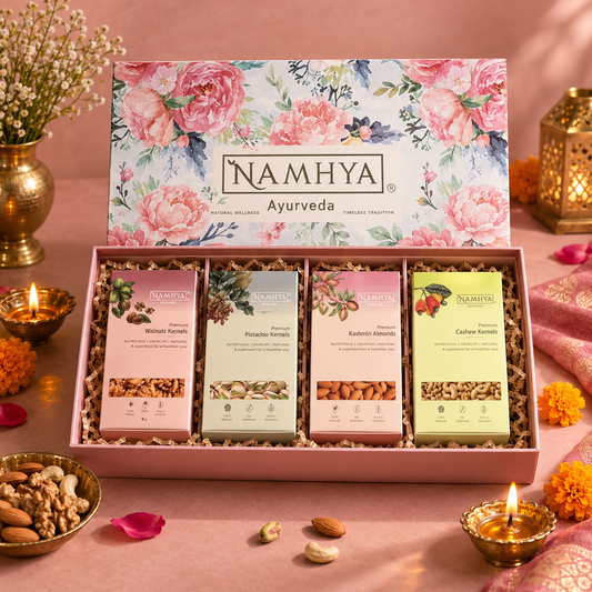 Namhya Diwali Signature Delights Gift Box | 4 Items Gift Set |