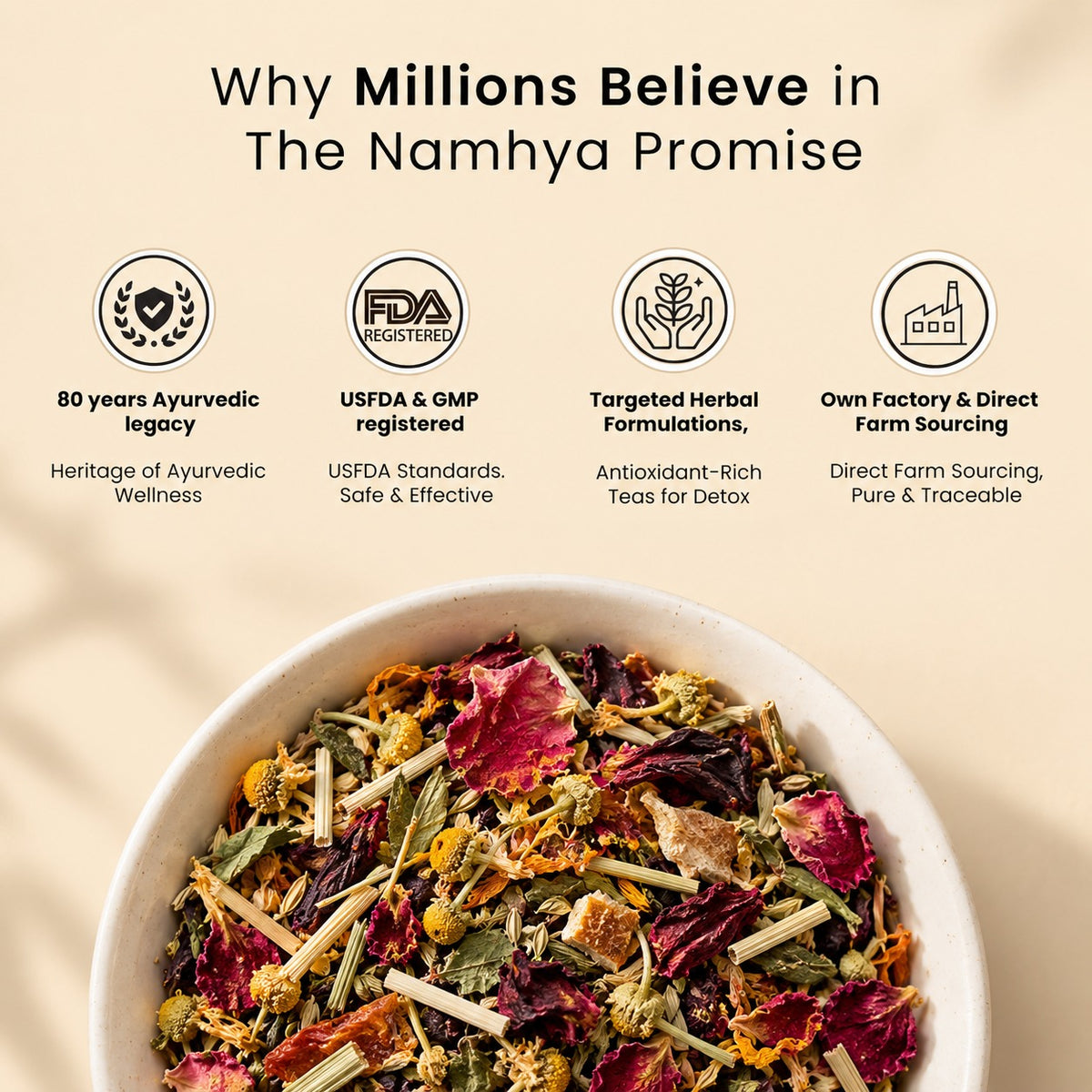 Namhya GUT Reset+ |  Eases Bloating | Calms IBS | Improves Digestion