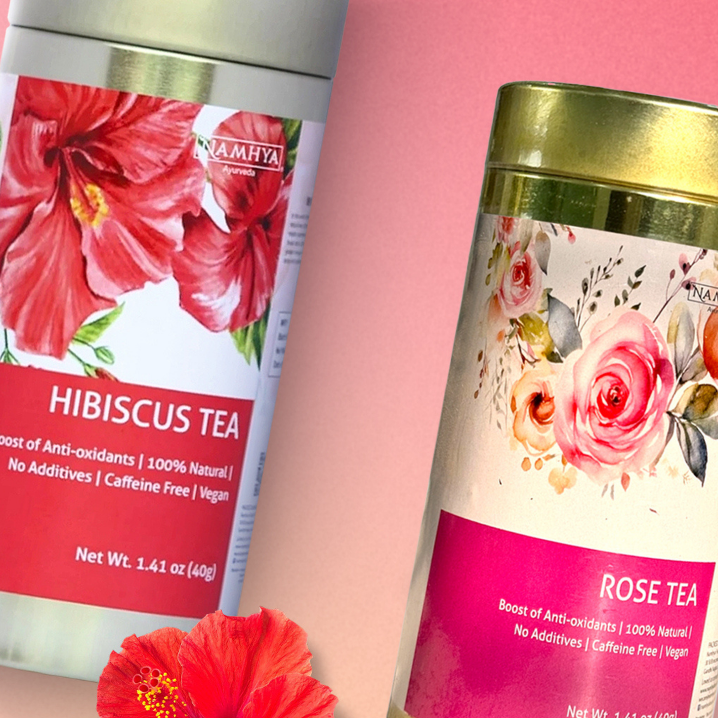 Floral Strength Pack - Rose & Hibiscus
