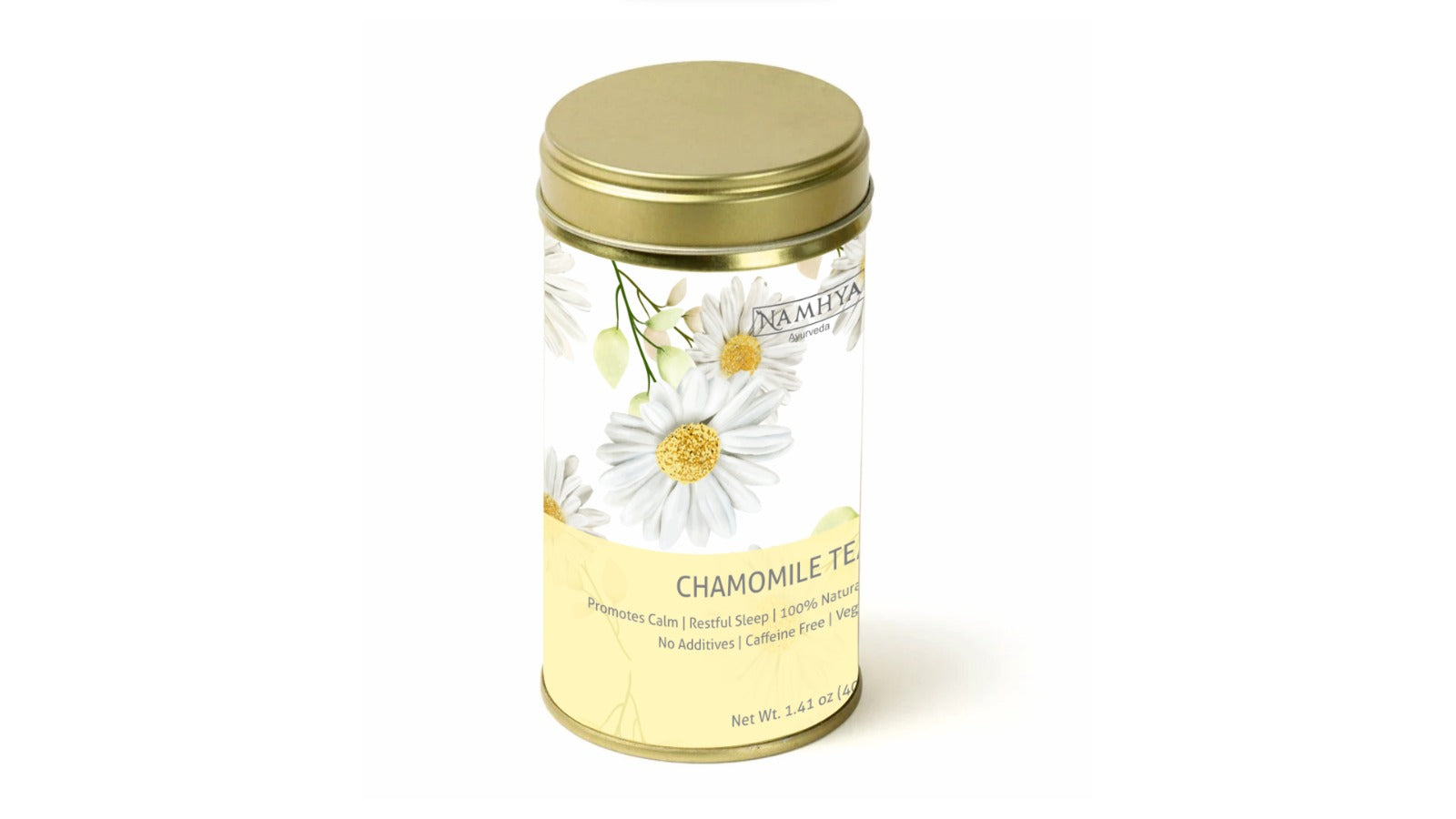 Fearless Chamomile Rose Green Tea Bags 25 pcs | Stress & PCOS Relief |  Promotes Deep