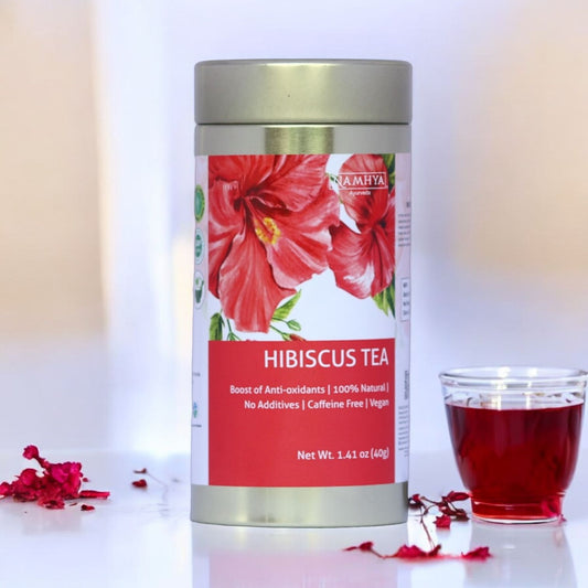 Namhya Hibiscus Tea | Premium Quality | Boost of Antioxidants| Flower Herbal Tea| 20 Tea Bags