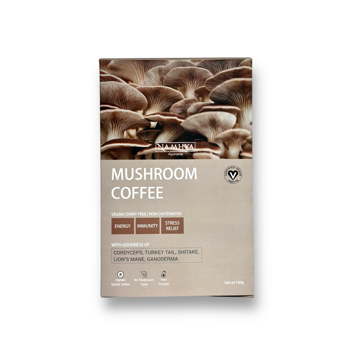 Mushroom Coffee (16 Servings) (Pack of 1) - Good Organic Supplement