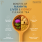 Namhya Detox Duo | Kidney + Liver Cleanse Tea Pack | 28‑Day Ayurvedic Purification | Sip – Cleanse – Renew